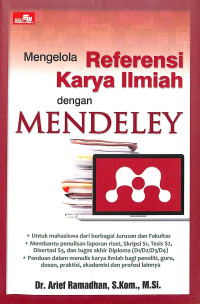 Image of Mengelola referensi karya ilmiah dengan mendeley