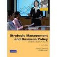 Strategic Management and Business Policy : Achieving Sustainability