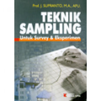 Teknik sampling untuk survey dan eksperimen