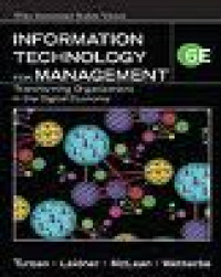 Information Technology for Management : Transforming Organizations in the Digital Economy