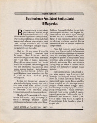 Image of Bias Kebebasan Pers, Sebuah Realitas Sosial di Masyarakat