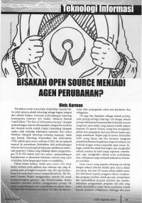 Bisakah 'Open Source' menjadi Agen Perubahan?