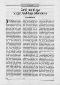 Carut-marutnya Sistem Pendidikan di Indonesia