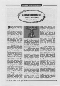 Epistemologi: Sebuah Pengantar