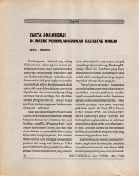 Image of Fakta Sosialisasi di Balik Penyalahgunaan Fasilitas Umum