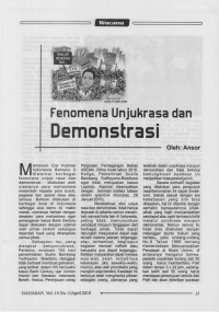 Fenomena Unjukrasa dan Demonstrasi