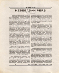 Image of Kebebasan Pers
