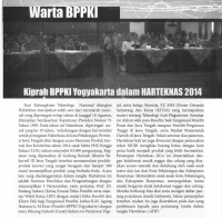 Kiprah BPPKI Yogyakarta dalam HARTEKNAS 2014