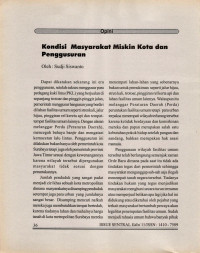 Image of Kondisi Masyarakat Miskin Kota dan Penggusuran