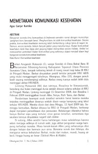 Image of Memetakan Komunikasi Kesehatan