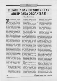 Menghindari Penumpukan Arsip pada Organisasi