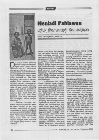 Menjadi Pahlawan untuk Memerangi Kemiskinan