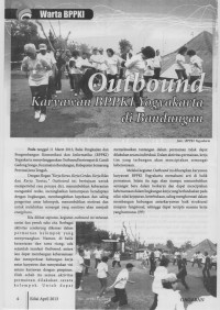 Outbound Karyawan BPPKI Yogyakarta di Bandungan