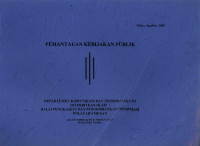 Pemantauan Kebijakan Publik Agustus 2008