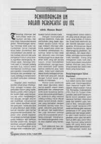 Penyimpangan UN dalam Perspektif UU ITE