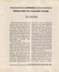 Image of Resah Nan Tak Kunjung Padam