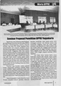 Seminar Proposal Penelitian BPPKI Yogyakarta