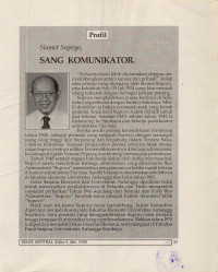 Image of Slamet Supoyo, Sang Komunikator