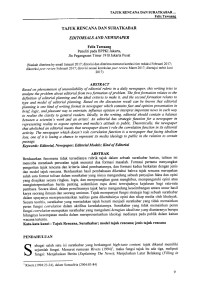 Image of Tajuk Rencana dan Surat Kabar = Editorials and Newspaper