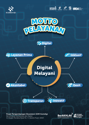 Motto Pelayanan di Pusat Pengembangan Ekosistem SDM Komdigi