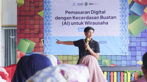 Pelatihan Etika dan Keamanan Digital dalam Pemanfaatan Artificial Intelligence (AI) di Takalar, Sulawesi Selatan tanggal 27 September 2025