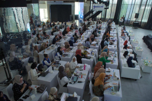 Gambar: Peserta Kelas Kartini, atentif mengikuti jalannya pelatihan (27/04/2026)