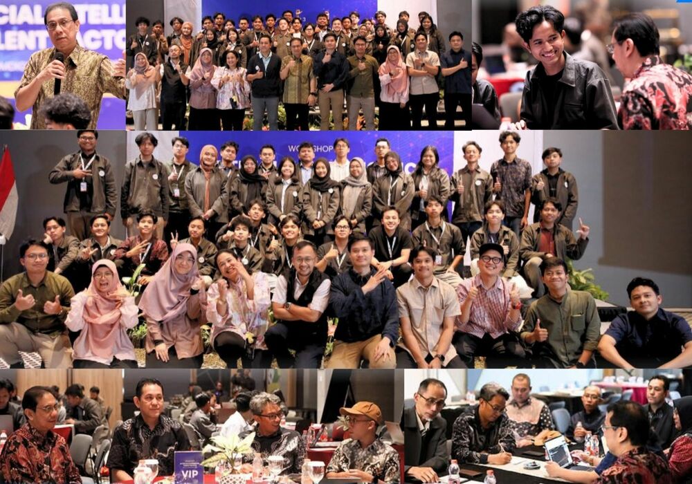 Gambar: Acara AI Talent Day &amp; Graduation 2025 yang diselenggarakan pada 17 Desember 2025 di Jakarta menjadi momentum krusial bagi transformasi digital Indonesia. Mengusung tema besar "The Next Chapter of 30.000 AI Talent Indonesia's Generation.