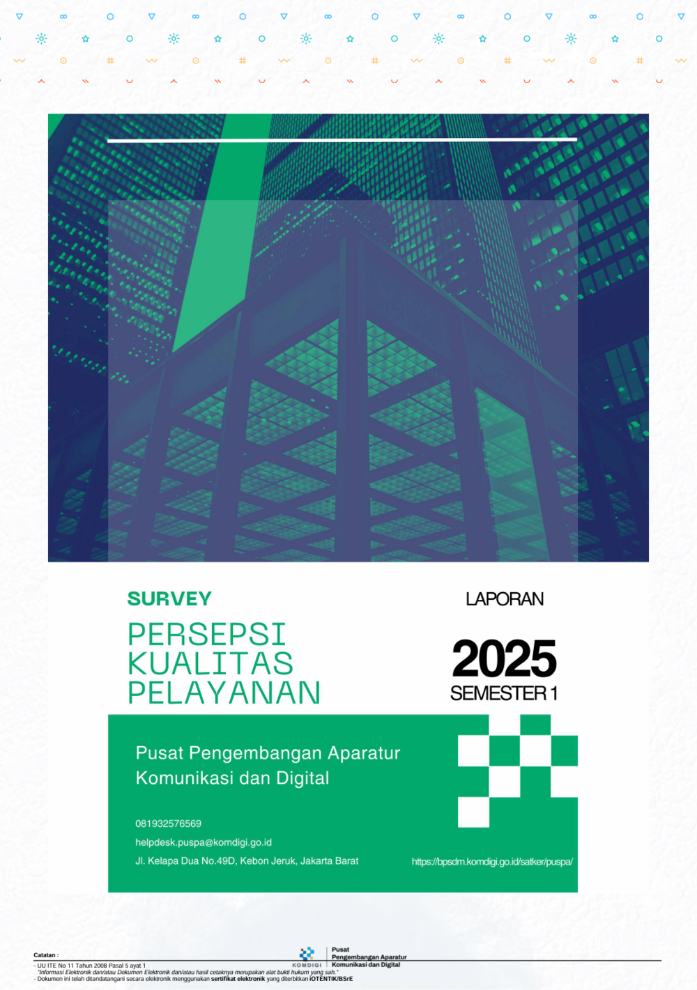 Gambar: Cover SPKP 2025 