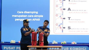 PusPA Komdigi Berkomitmen Menyediakan Lingkungan Kerja yang Tanggap Bencana Kebakaran