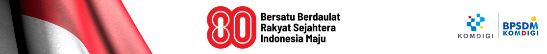 Balitbang SDM Kemkominfo HUT RI-80
