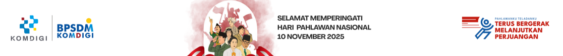 Balitbang SDM Kemkominfo Peringatan Hari Pahlawan 2025