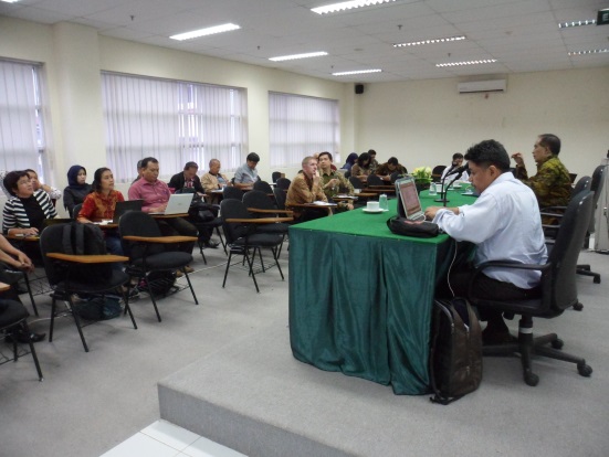 Gambar: Workshop I Penyusunan Rancangan SKKNI Cloud Computing di Pusat TIK Nasional