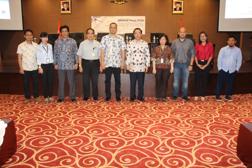 Gambar: seminar hasil study ekonomi digital