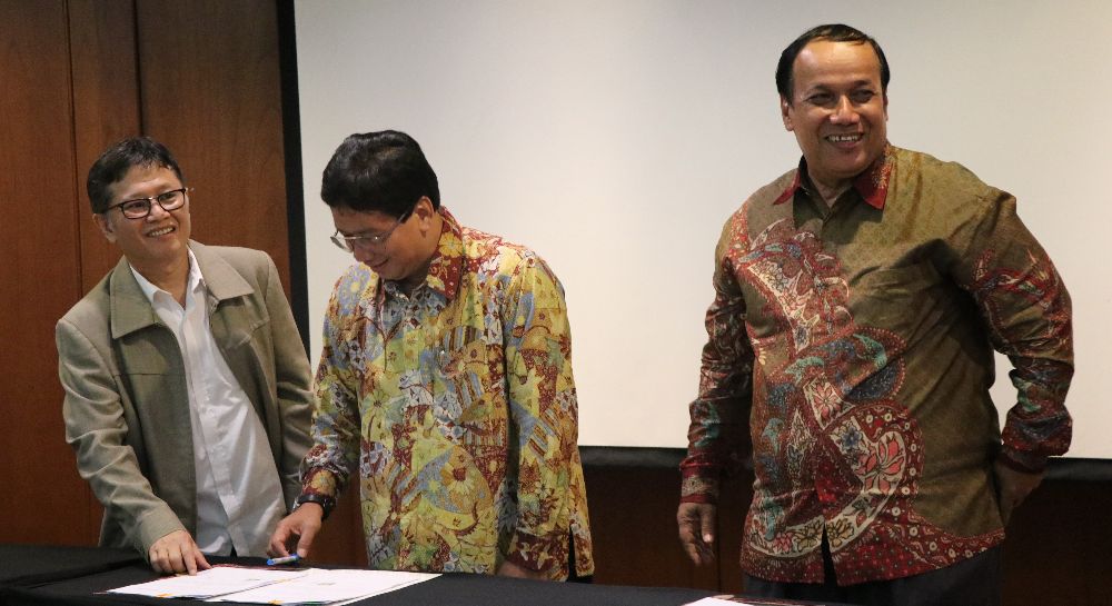 Gambar: Penandatanganan MoU & PKS Program FGA - DTS 2019