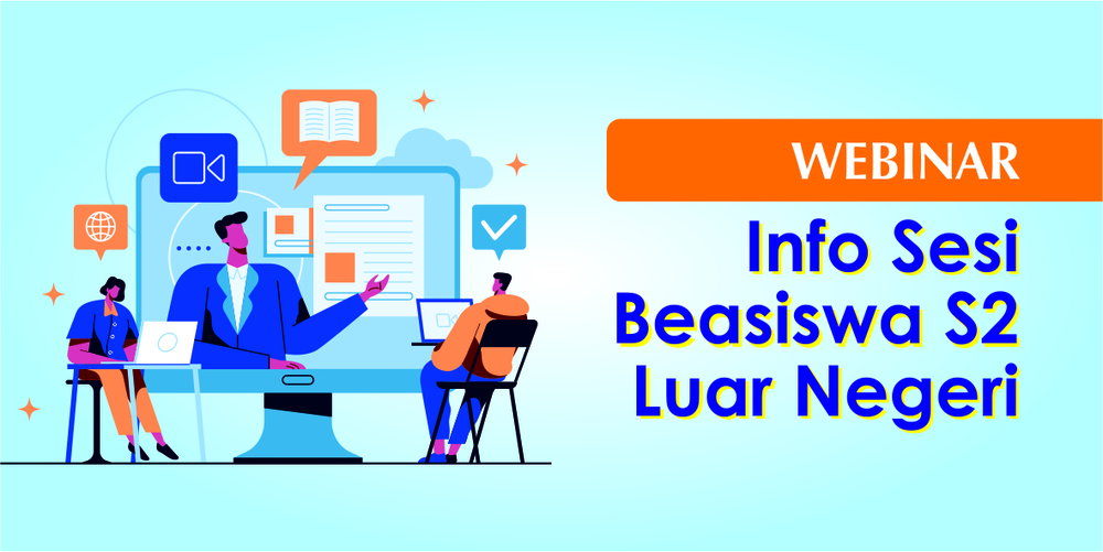 Gambar: ilustrasi webinar sesi info beasiswa s2 ln 