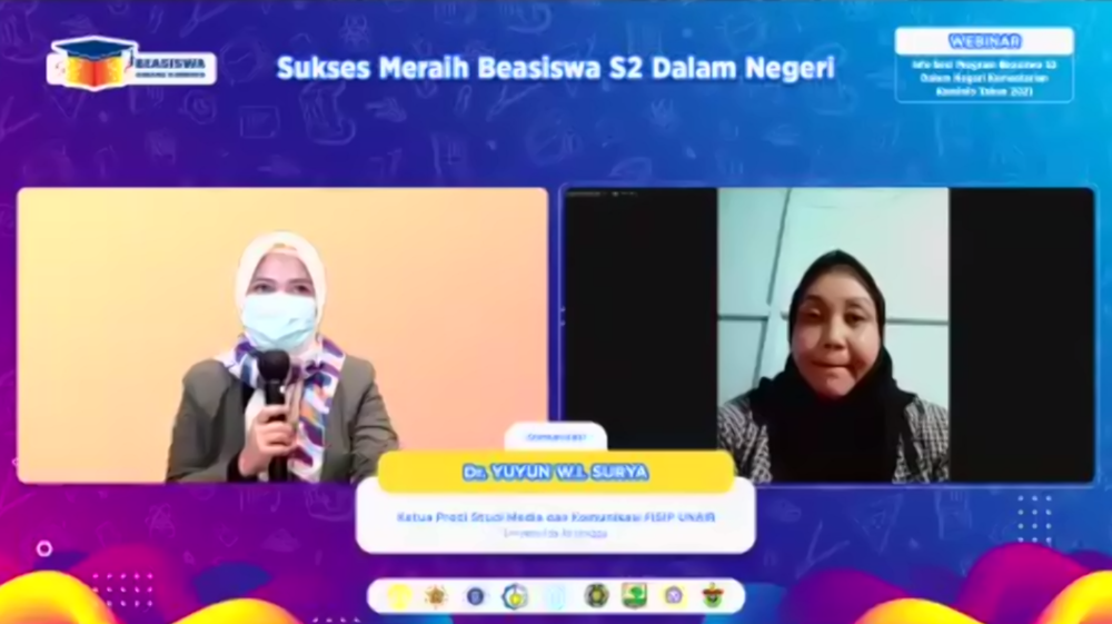 Gambar: Webinar Info Sesi Beasiswa S2 Dalam Negeri