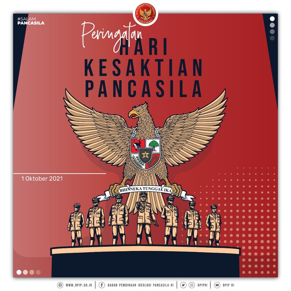 Gambar: Upacara hari kesaktian Pancasila