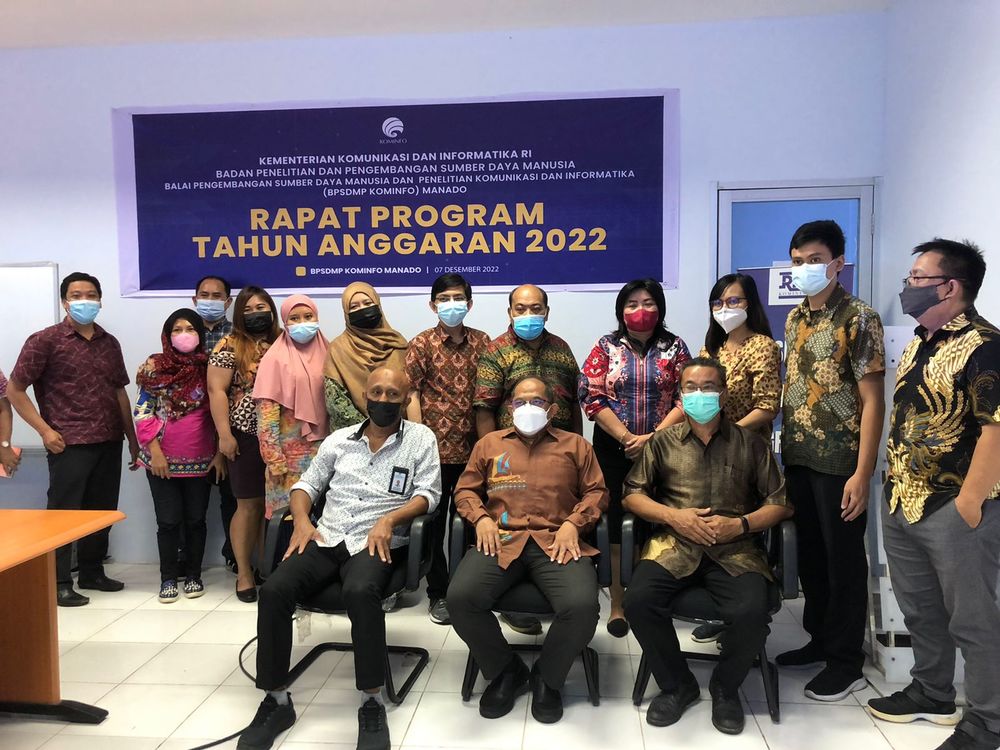 Gambar: Rapat Koordinasi dengan BPSDMP Manado