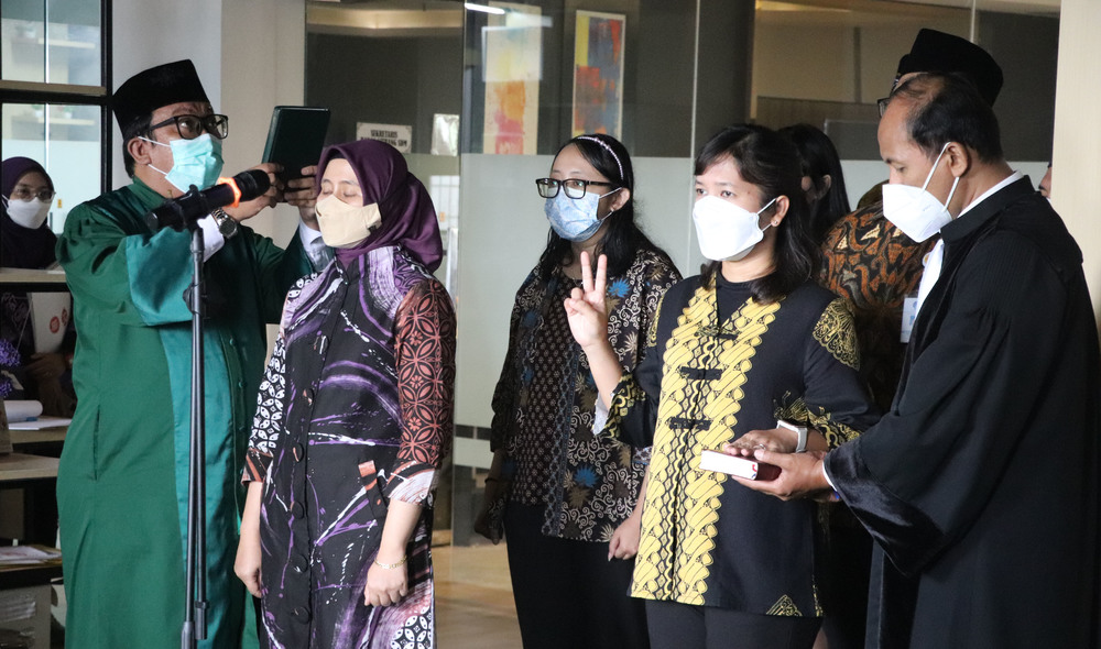 Gambar: Pelantikan Analis Kebijakan dan Pranata Komputer