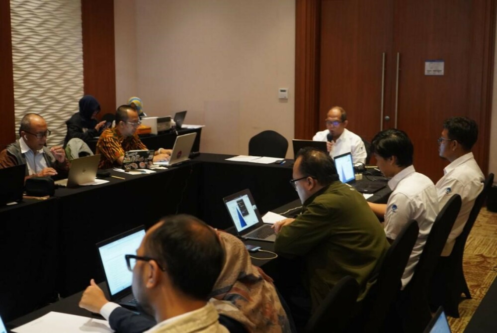 Gambar: Foto Kepala Badan Pada Pembukaan Training of Trainers Oracle Primavera Project Management Tahun 2024