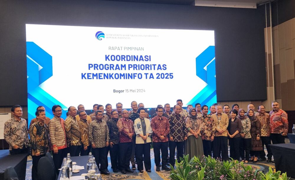 Gambar: Foto Kegiatan Rapat Koordinasi Program Prioritas Kemenkominfo TA 2025