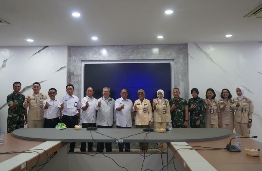 Gambar: Foto Kegiatan Benchmarking Badan Pendidikan dan Pelatihan Kementerian Pertahanan dengan Badan Pengembangan SDM Kominfo Kementerian Kominfo 