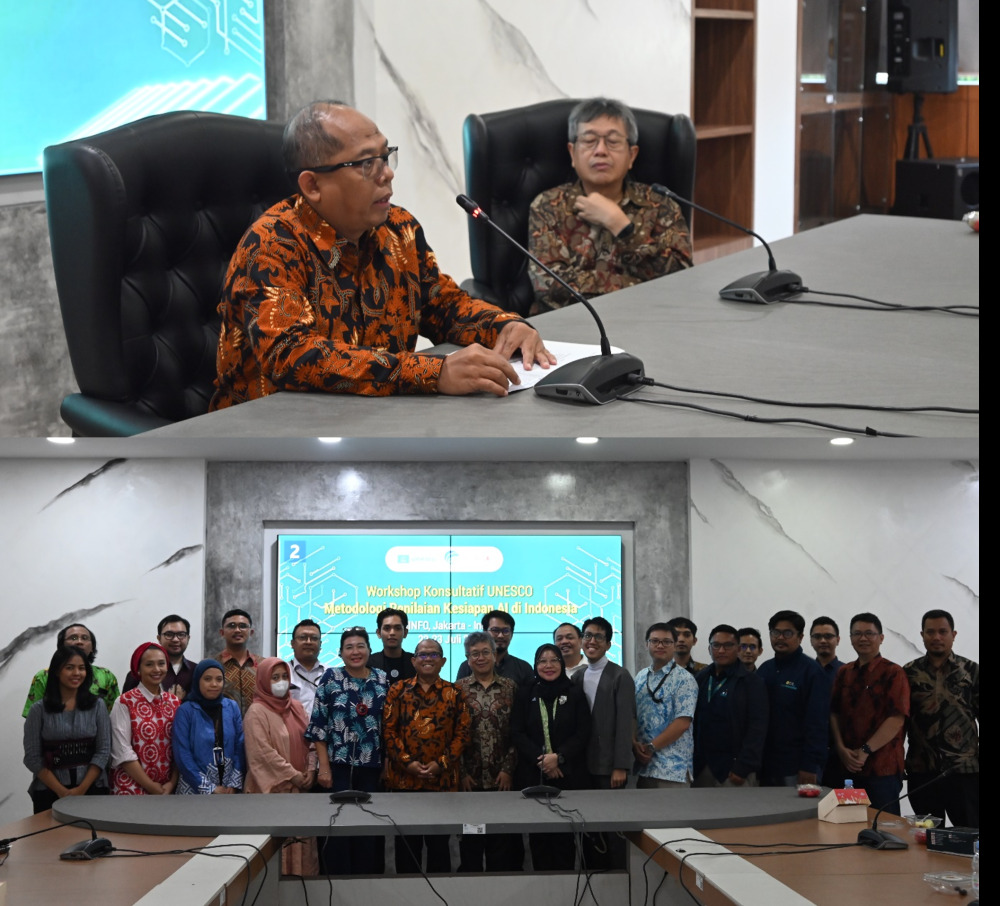 Gambar: Foto Penutupan Workshop Indonesia AI Readiness Assessment Methodology Deployment