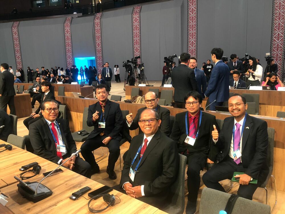 Gambar: Foto Kegiatan Asia Pasific Ministerial Conference on Digital Inclusion and Transformation di Kazakhstan