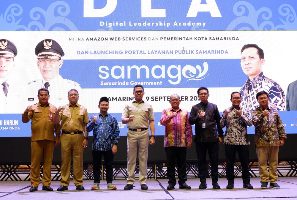 Gambar: Foto Kegiatan Kementerian Komunikasi dan Informatika RI dan Diskominfo Samarinda Gelar Pelatihan Digital Leadership Academy dan Peluncuran Portal Samagov