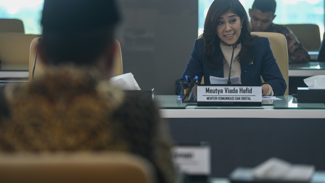 Gambar: Kepala BPSDM Komdigi bersama Kementerian Transmigrasi