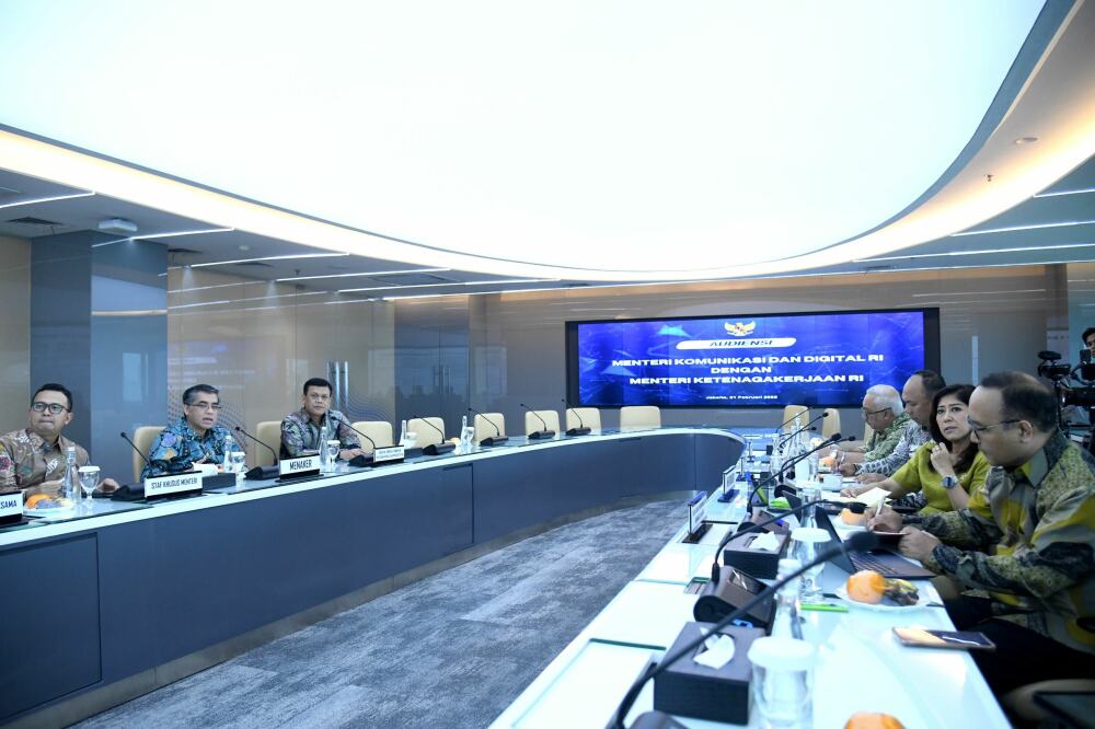Gambar: Kepala BPSDM Komdigi Perkuat Pelatihan Talenta Digital di Forum Menkomdigi–Menaker