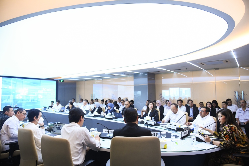 Gambar: Rapat Pimpinan Struktur Baru untuk Akselerasi Transformasi Digital