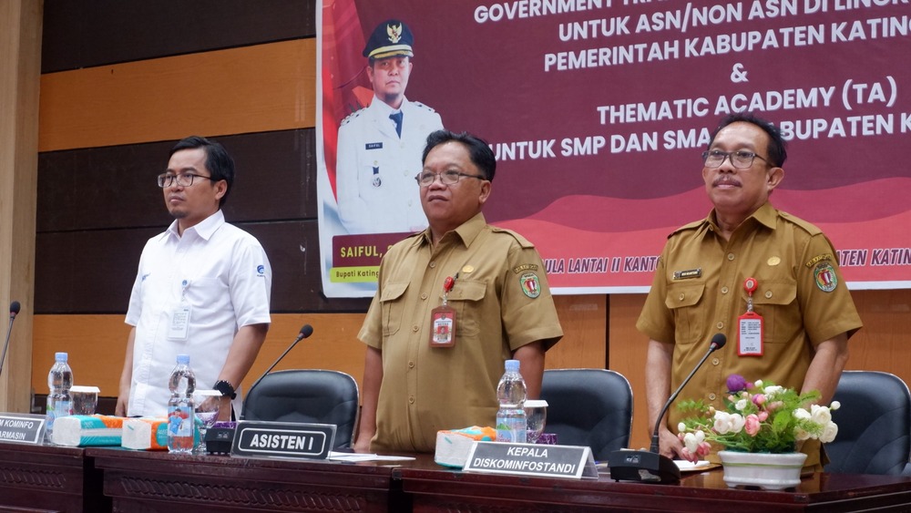 Gambar: Pembukaan pelatihan DTS 2025 di Kabupaten Katingan