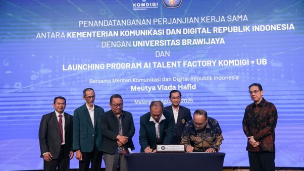 Gambar: BPSDM Komdigi Luncurkan AI Talent Factory di Universitas Brawijaya